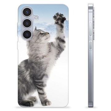 Samsung Galaxy S24+ TPU Hülle - Katze