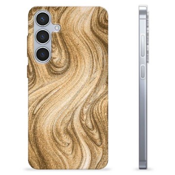 Samsung Galaxy S24+ TPU Hülle - Goldener Sand