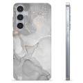 Samsung Galaxy S24+ TPU Hülle - Glitzer-Greige