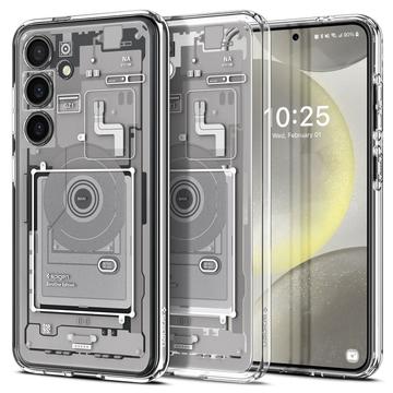 Samsung Galaxy S24 Spigen Ultra Hybrid Hülle - Zero One / Weiß