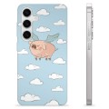 Samsung Galaxy S24 TPU Hülle - Fliegendes Schwein