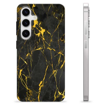 Samsung Galaxy S24 TPU Hülle - Goldener Granit