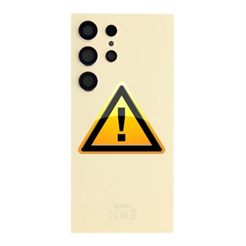 Samsung Galaxy S24 Ultra Akkufachdeckel Reparatur - Gelb