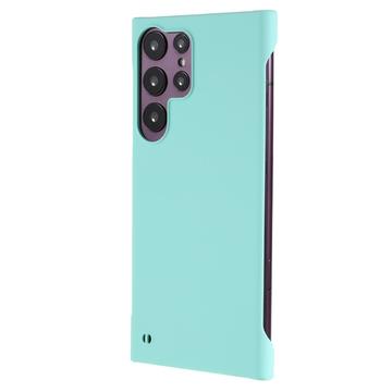 Samsung Galaxy S24 Ultra Rahmenlose Kunststoff Hülle - Hellcyan