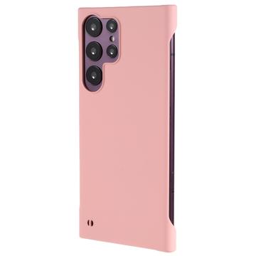 Samsung Galaxy S24 Ultra Rahmenlose Kunststoff Hülle - Rosa