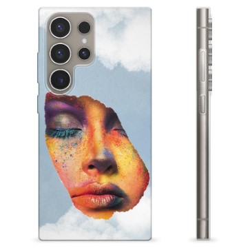 Samsung Galaxy S24 Ultra TPU Hülle - Gesichtsbemalung