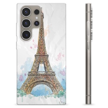 Samsung Galaxy S24 Ultra TPU Hülle - Paris