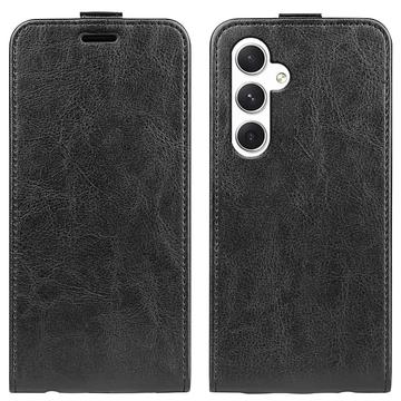 Samsung Galaxy S24 Vertikale Flip Hülle - Schwarz