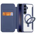 Samsung Galaxy S24+ Dux Ducis Skin X Pro Magnetische Flip Hülle - Blau