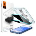 Samsung Galaxy S24+/S25+ Spigen Glas.tR Ez Fit Privacy Panzerglas - 9H - 2 Stk.