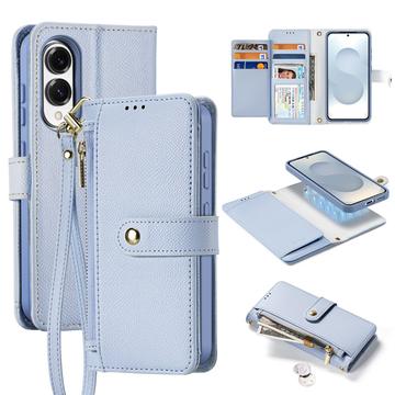 Samsung Galaxy S25 Edge Dux Ducis Lawa Brieftaschen-Lederhülle mit Magnetabdeckung