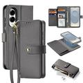 Samsung Galaxy S25 Edge Dux Ducis Lawa Brieftaschen-Lederhülle mit Magnetabdeckung