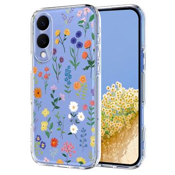 Samsung Galaxy S25 Edge TPU-Hülle mit Blumenmuster