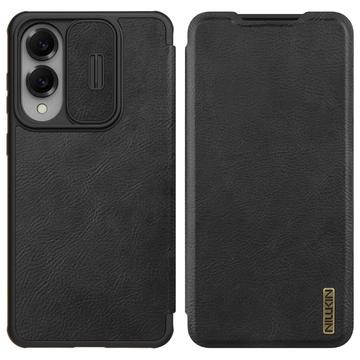 Samsung Galaxy S25 Edge Nillkin Qin Pro Flip Hülle - Schwarz