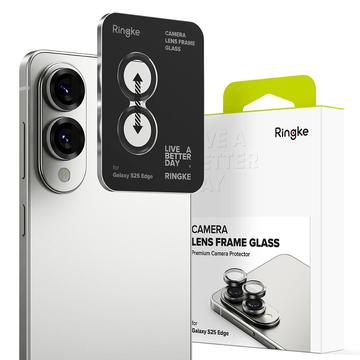 Samsung Galaxy S25 Edge Ringke Kameraobjektiv Panzerglas - Schwarz