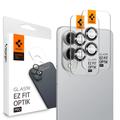 Samsung Galaxy S25 Edge Spigen Glas.tR Ez Fit Optik Pro Kameraobjektiv Panzerglas - Schwarz