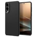 Samsung Galaxy S25 Edge Spigen Liquid Air TPU Hülle - Schwarz