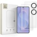 Samsung Galaxy S25 Edge Tech-Protect Glass Set+ Schutz Kit - Klar