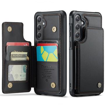 Samsung Galaxy S25 FE Caseme C22 Hülle RFID Kartenetui - Schwarz