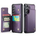 Samsung Galaxy S25 FE Caseme C22 Hülle RFID Kartenetui - Lila