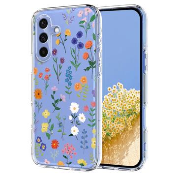 Samsung Galaxy S25 FE TPU-Hülle mit Blumenmuster