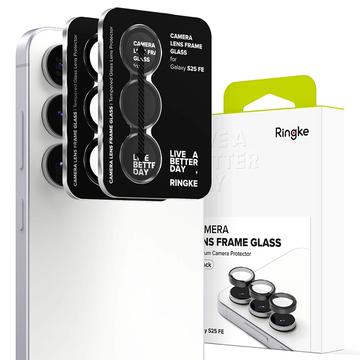 Samsung Galaxy S25 FE Ringke Kameraobjektiv Panzerglas - 2 Stk. - Schwarz
