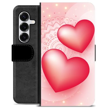 Samsung Galaxy S25+ Premium Schutzhülle mit Geldbörse - Liebe