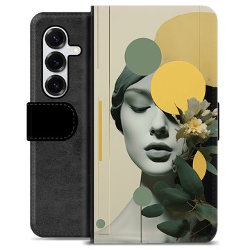 Samsung Galaxy S25+ Premium Schutzhülle mit Geldbörse - Vintage Stimmung