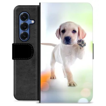 Samsung Galaxy S25 Premium Schutzhülle mit Geldbörse - Hund