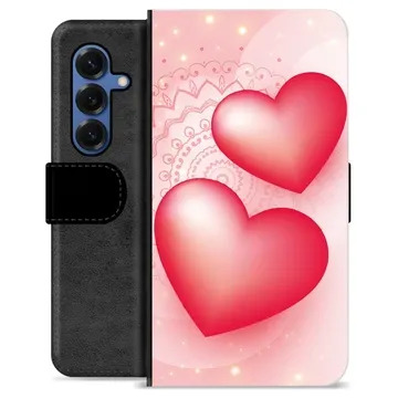 Samsung Galaxy S25 Premium Schutzhülle mit Geldbörse - Liebe