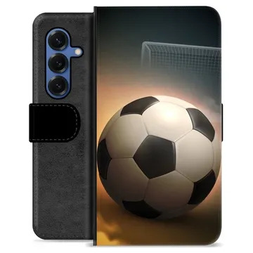 Samsung Galaxy S25 Premium Schutzhülle mit Geldbörse - Fußball