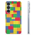 Samsung Galaxy S25 TPU Hülle - Blöcke