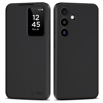 Samsung Galaxy S25 Tech-Protect Smart Flip Hülle - Schwarz