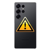 Samsung Galaxy S25 Ultra Akkufachdeckel Reparatur - Titan Schwarz