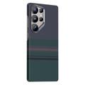Samsung Galaxy S25 Ultra Benks Kevlar Aramid Fiber Hülle - MagSafe kompatibel - Grau / Grün