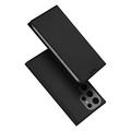 Samsung Galaxy S25 Ultra Dux Ducis Skin Pro Flip Hülle - Schwarz
