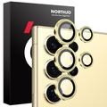 Samsung Galaxy S25 Ultra Northjo Kamera-Objektiv-Schutz-Set - Gold