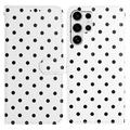 Samsung Galaxy S25 Ultra Polka-Dot-Muster Wallet Hülle