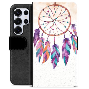 Samsung Galaxy S25 Ultra Premium Schutzhülle mit Geldbörse - Traumfänger