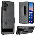 Samsung Galaxy S25+ Hybrid Hülle mit Gürtelclip - Grau