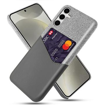 Samsung Galaxy S25+ KSQ Hülle mit Kartenhalter - Grau