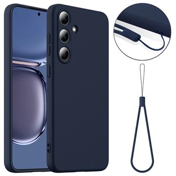 Samsung Galaxy S25+ Liquid Silikonhülle - MagSafe-kompatibel - Dunkel Blau