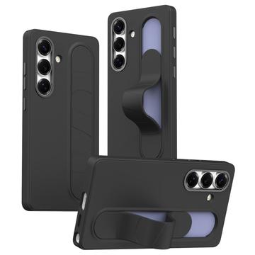 Samsung Galaxy S25+ Smart Hybrid-Hülle mit Standgriff - Schwarz