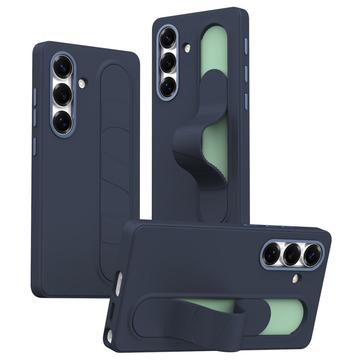 Samsung Galaxy S25+ Smart Hybrid-Hülle mit Standgriff - Saphir