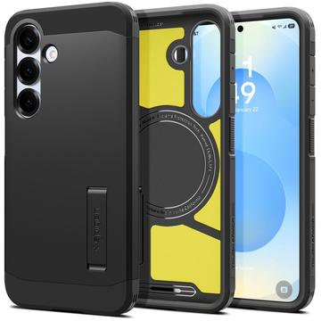 Samsung Galaxy S25+ Spigen Tough Armor Mag Hülle - Schwarz