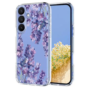 Samsung Galaxy S26 Pro TPU-Hülle mit Blumenmuster - Glyzinie