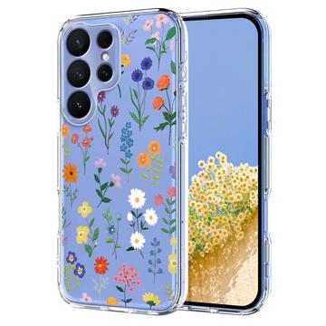 Samsung Galaxy S26 Ultra TPU-Hülle mit Blumenmuster