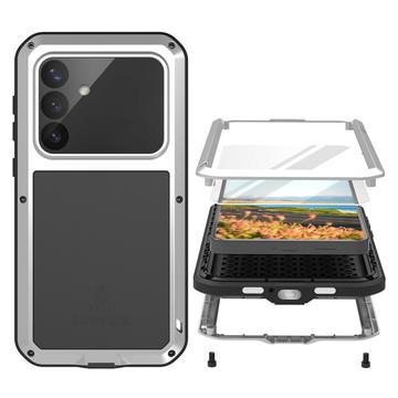 Samsung Galaxy S26+ Love Mei Powerful Hybrid Hülle - Silber