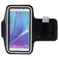 Samsung Galaxy S6 Edge+, Galaxy S7 Edge Sport Gym Armband - Schwarz