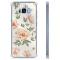 Samsung Galaxy S8+ Hybrid Hülle - Blumen